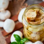 Cogumelo Paris Fatiado